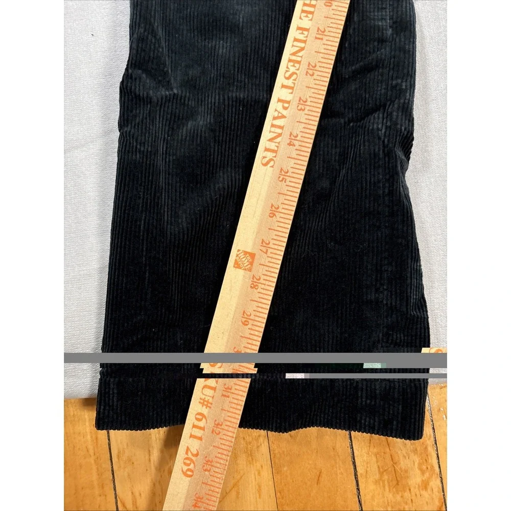 Polo Ralph Lauren Pants Mens 36x32 Black Corduroy Stretch Classic Fit Preppy